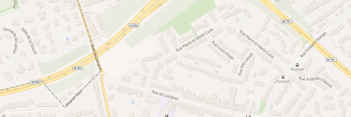 Plan du 153 Rue Pierre et Marie Curie à Lambersart
