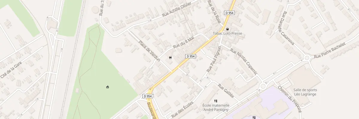 Plan du 71 Rue Cyprien Quinet à Libercourt