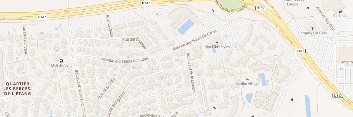 Plan du 131B Av des Hauts de Canet à Canet-en-Roussillon