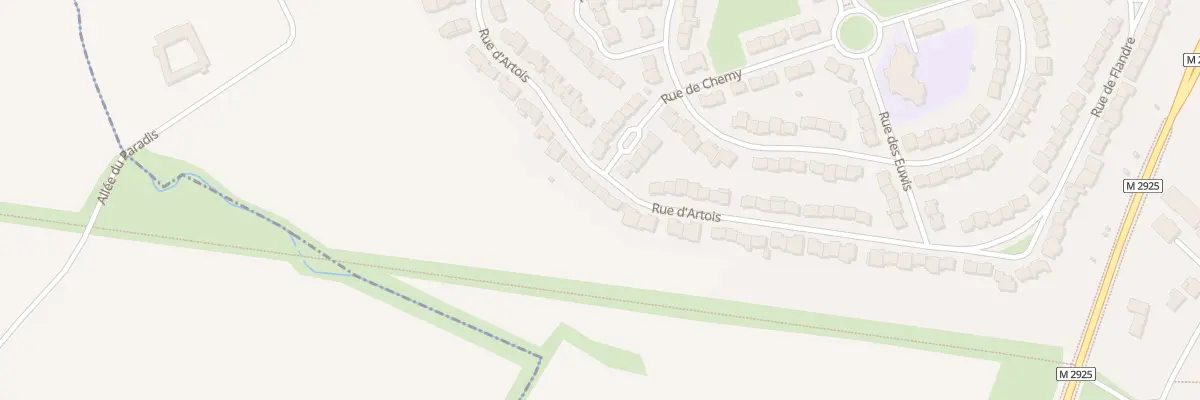 Plan du 92 Rue d’Artois à Seclin