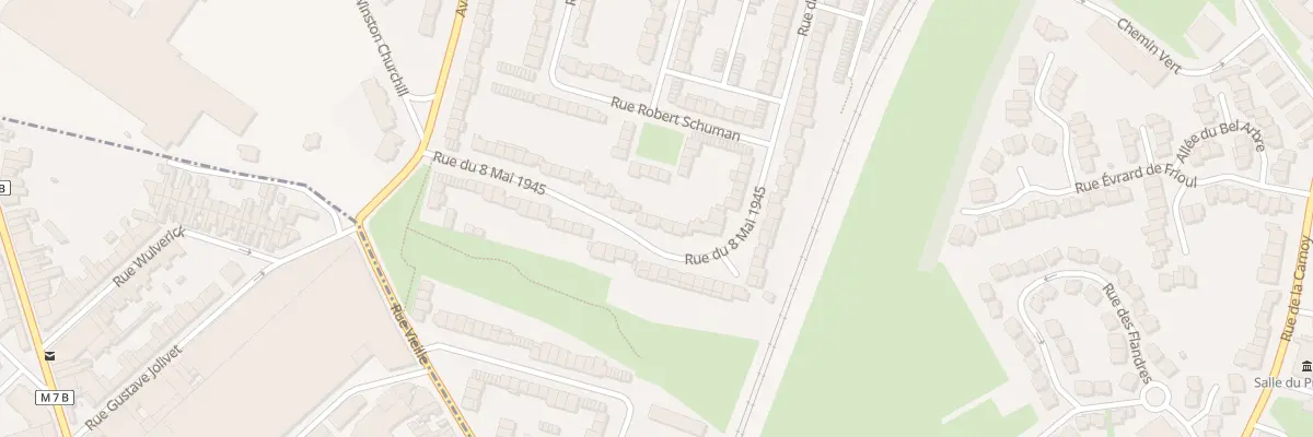 Plan du 31 Rue du Huit Mai 1945 à Lambersart