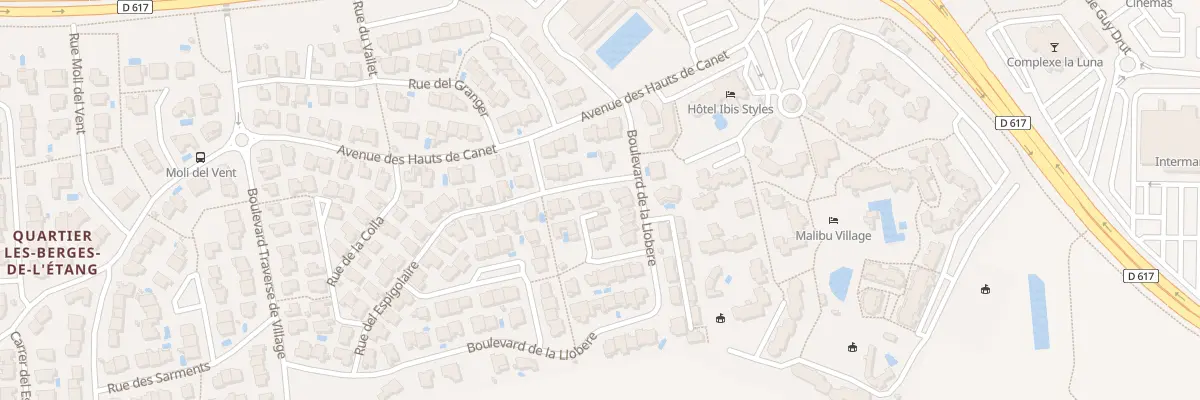 Plan du 30 Rue Del Espigolaire à Canet-en-Roussillon