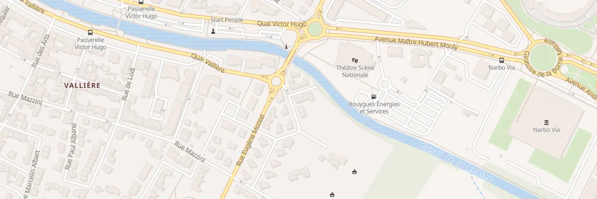 Plan du 5 Rue Paul Ramadier à Narbonne