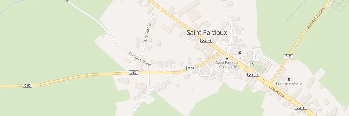 Plan du 14 Rte des Bois à Saint-Pardoux