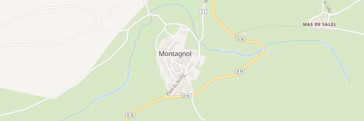 Plan du 5016A Montagnol à Montagnol