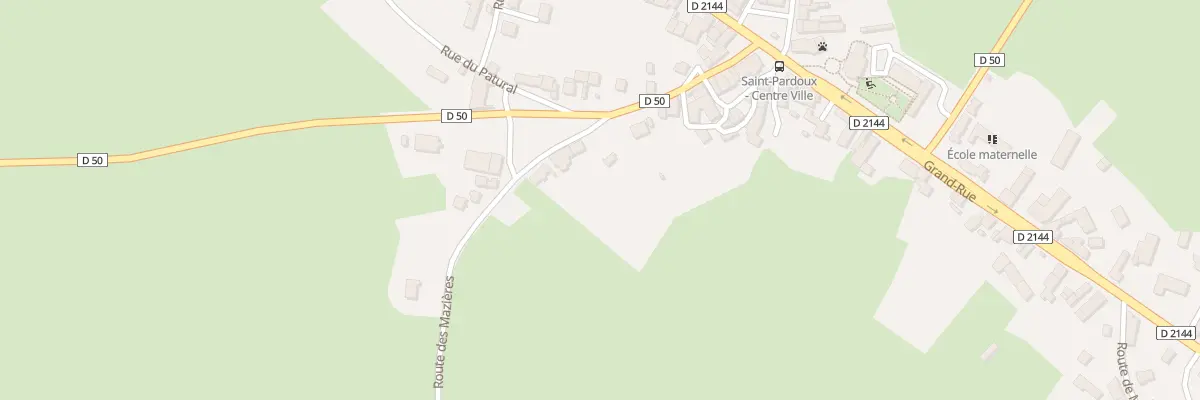 Plan du 3 Rte des Mazières à Saint-Pardoux
