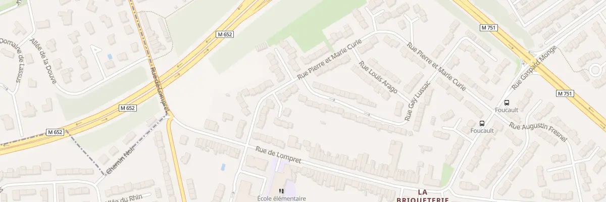 Plan du 10 Rue Gay Lussac à Lambersart