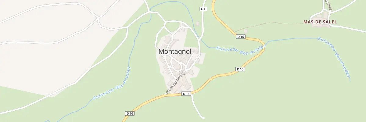 Plan du 5014 Montagnol à Montagnol