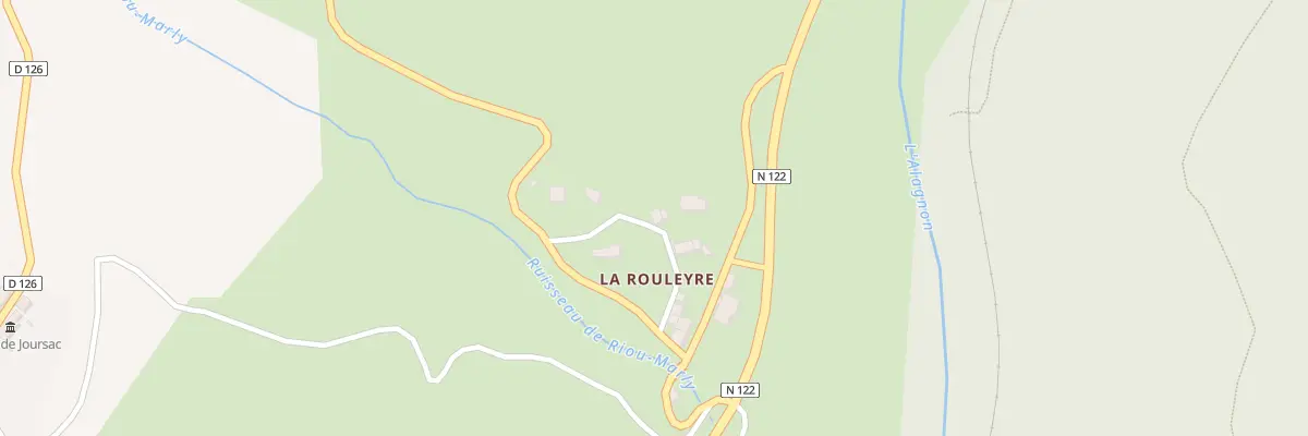Plan du 5016 La Rouleyre à Joursac