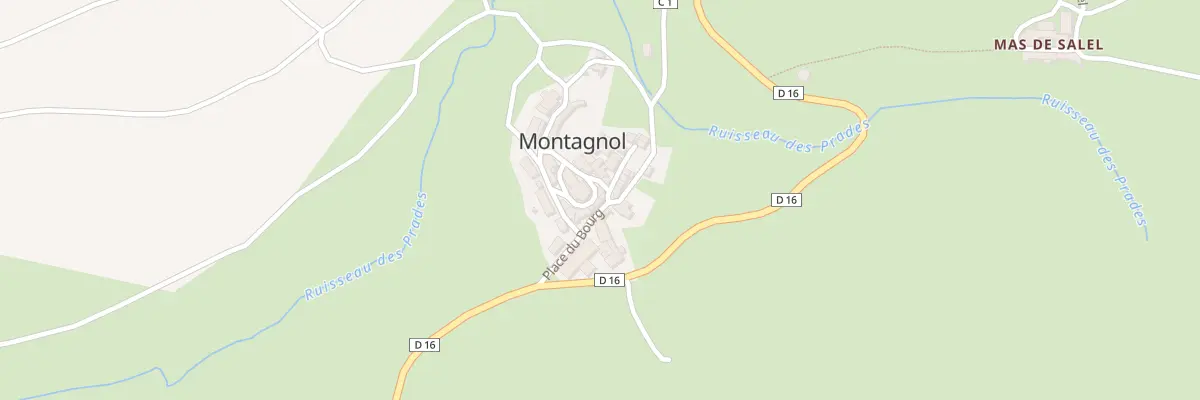 Plan du 5006 Montagnol à Montagnol
