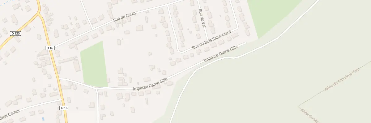 Plan du 27 Rue du Bois Saint-Mard à Tracy-le-Val