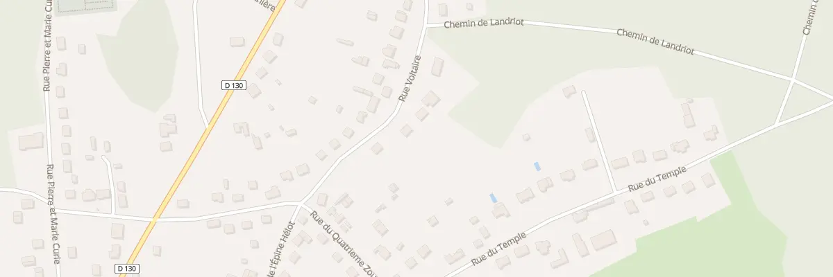 Plan du 6B Rue Voltaire à Tracy-le-Val