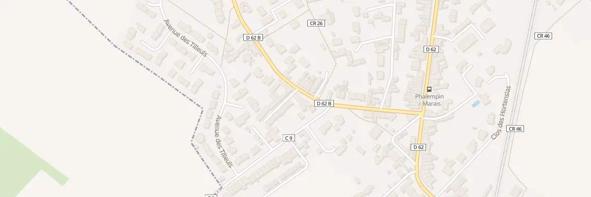Plan du 15 Rue du Mal Foch à Phalempin