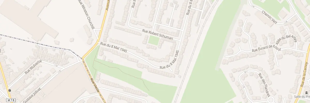 Plan du 68 Rue Robert Schumann à Lambersart