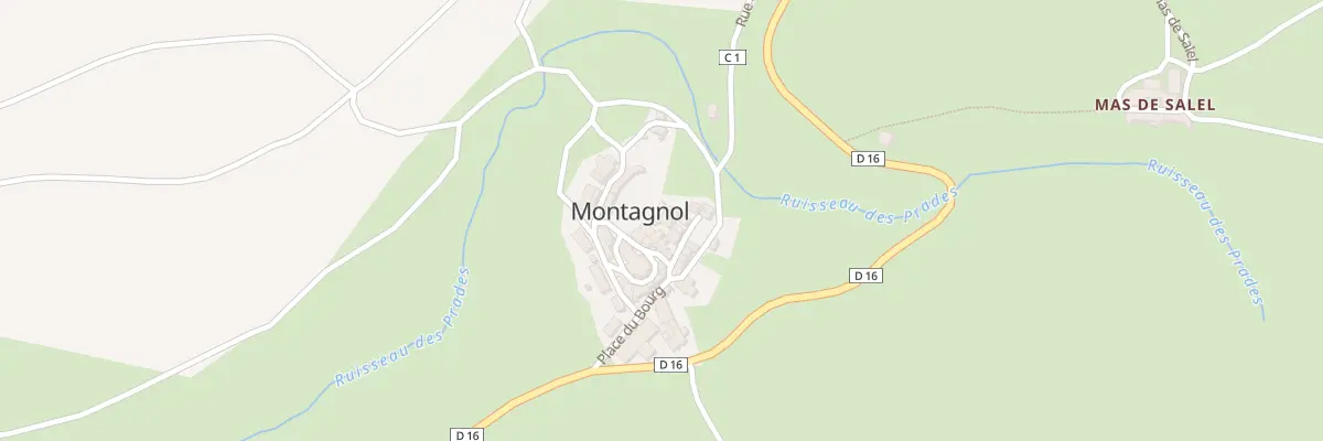 Plan du 5012 Montagnol à Montagnol
