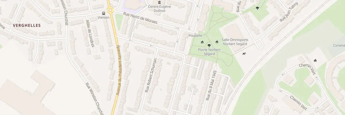 Plan du 20 Rue Jean Moulin à Lambersart