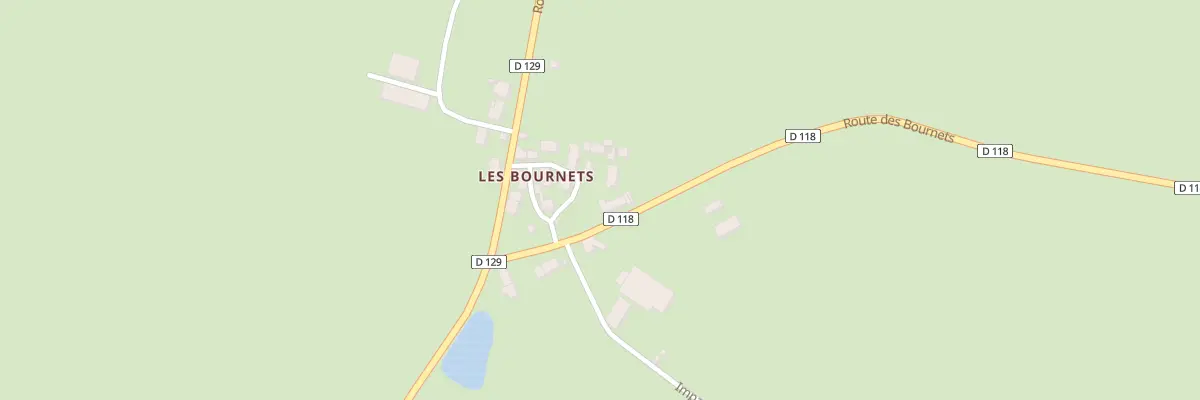 Plan du 5083 Village des Bournets à Chirat-l’Église