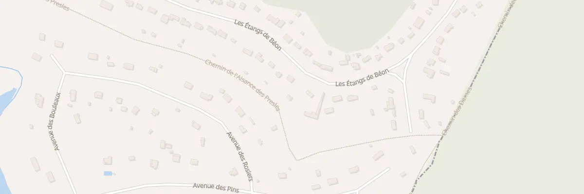 Plan du 389 Les Etangs de Beon à Bazoches-sur-le-Betz