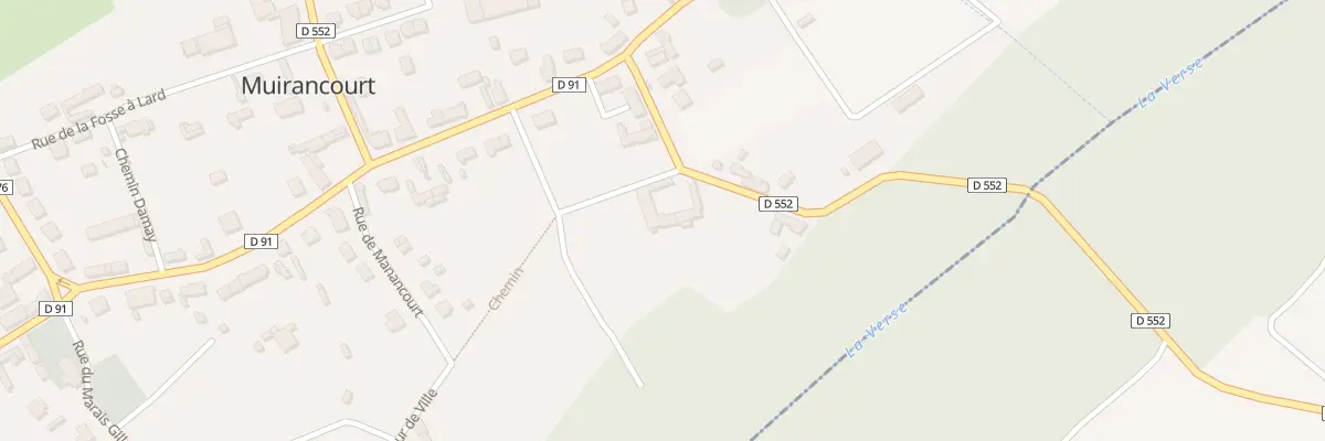 Plan du 86 Rue de Cangies à Muirancourt