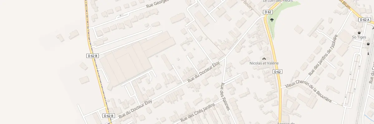 Plan du 44 Rue du Doc Eloy à Phalempin
