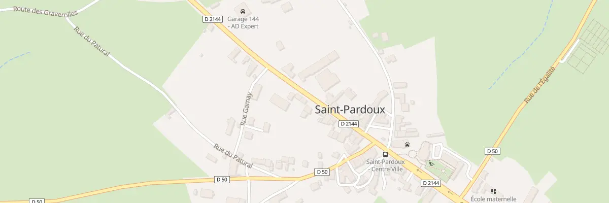 Plan du 61 Gr Grand Rue à Saint-Pardoux