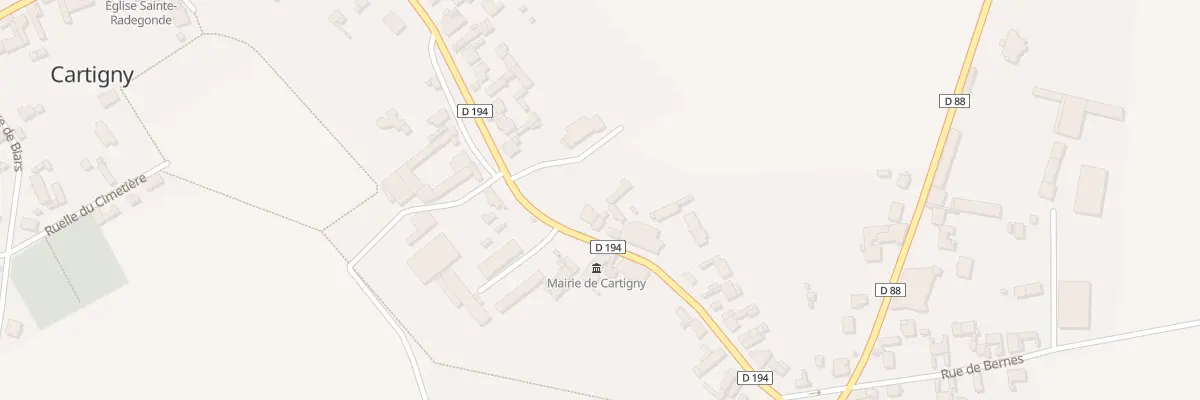 Plan du 33 Grande Rue à Cartigny