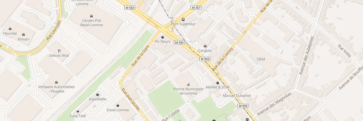 Plan du 435B Av de Dunkerque Lomme à Lille