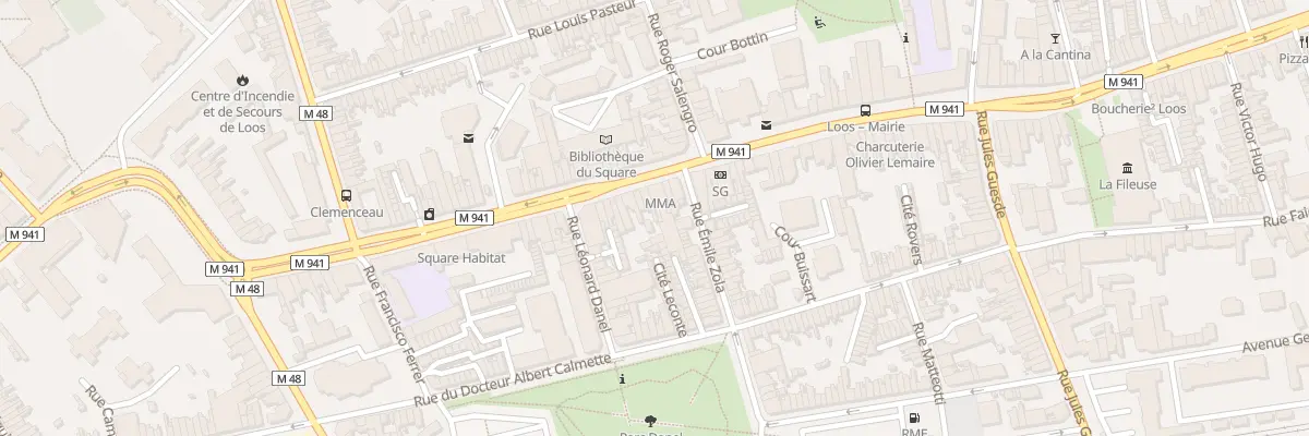 Plan du 161 Rue du Maréchal Foch à Loos