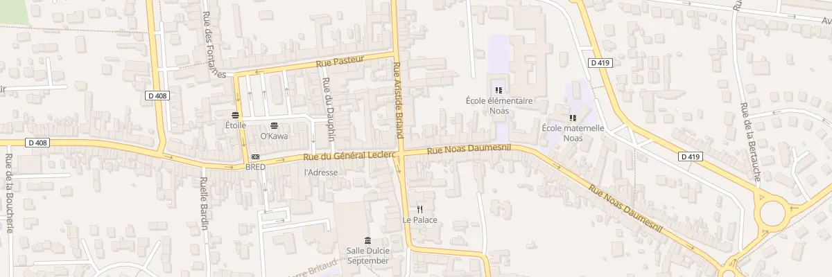 Plan du 1B Rue Noas Daumesnil à Nangis