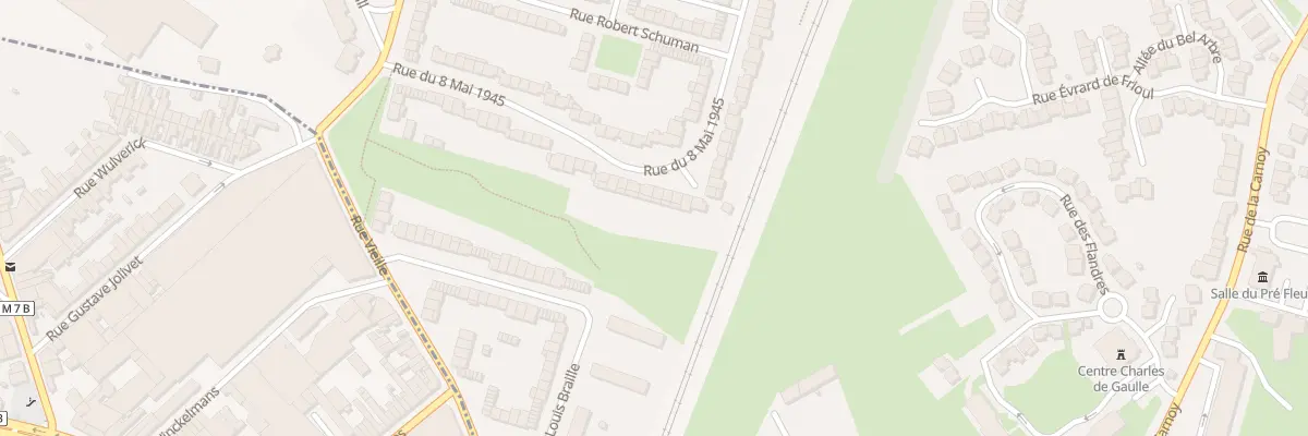 Plan du 44 Rue du Huit Mai 1945 à Lambersart