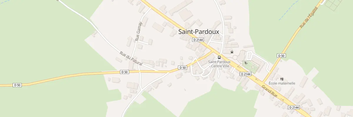 Plan du 10 Rte des Bois à Saint-Pardoux