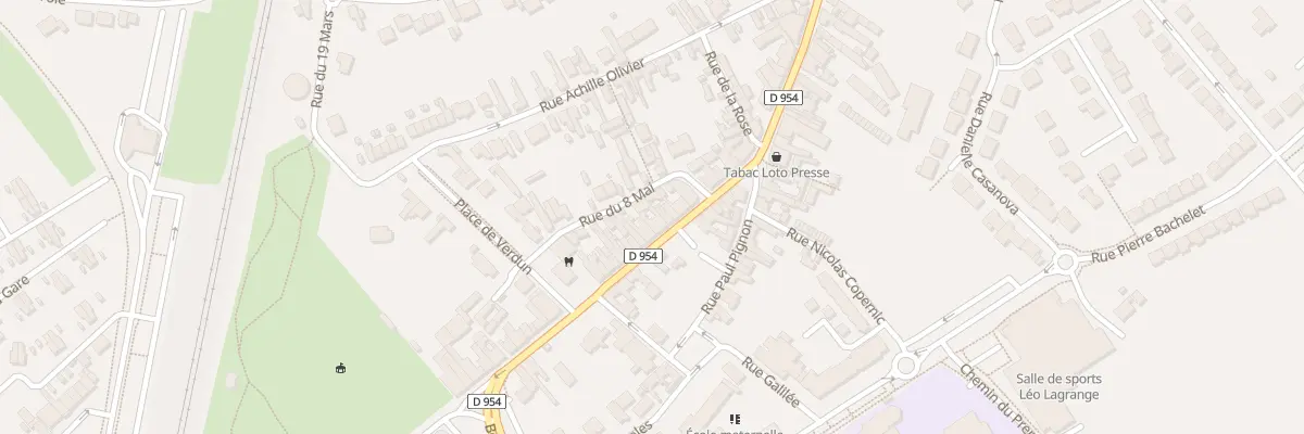 Plan du 51 Rue Cyprien Quinet à Libercourt