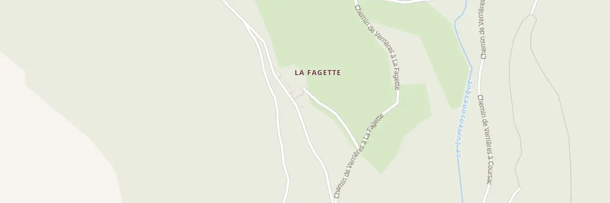 Plan du 5142 La Fagette à Verrières