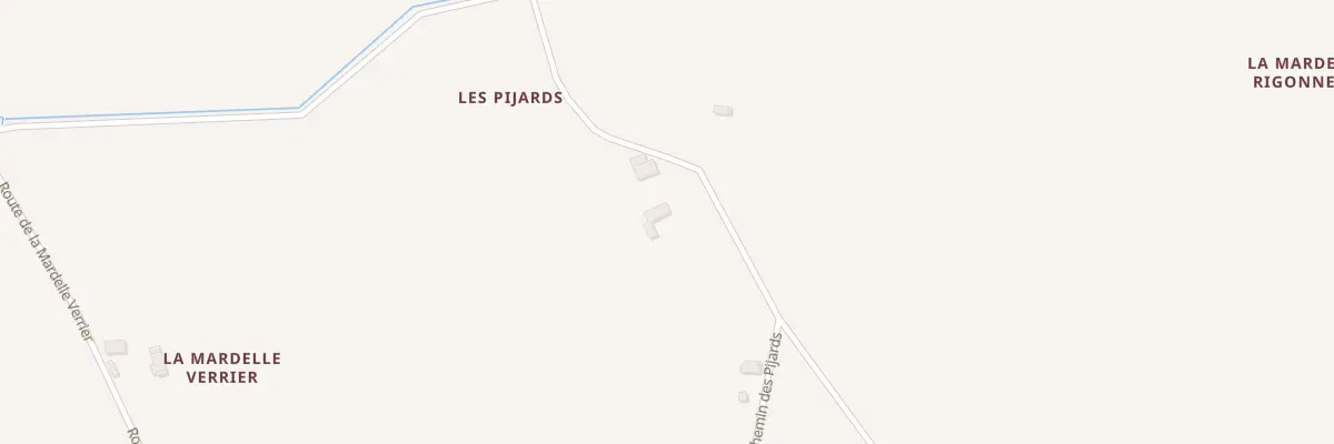 Plan du 649 Che des Pijards à Saint-Hilaire-les-Andrésis