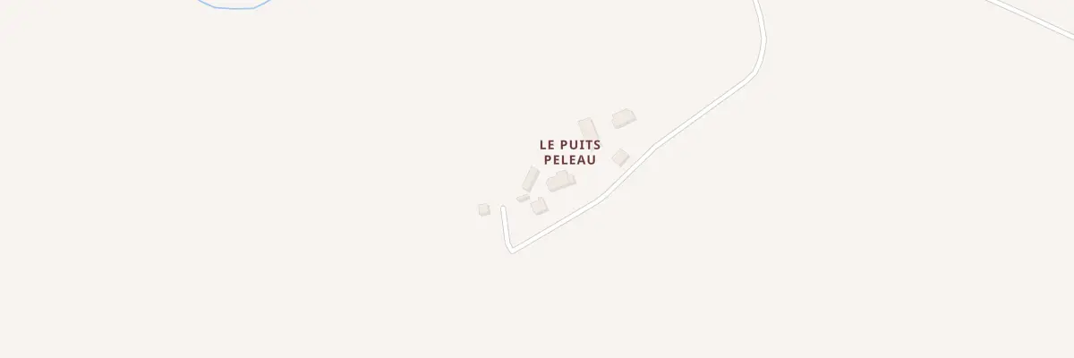 Plan du 261 Le Puits Peleau à Saint-Privé