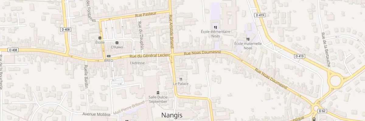 Plan du 4 Rue Noas Daumesnil à Nangis