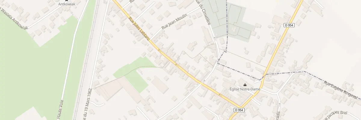 Plan du 26 Rue Jules Leblanc à Libercourt