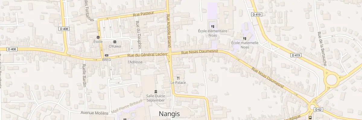 Plan du 6 Rue Noas Daumesnil à Nangis