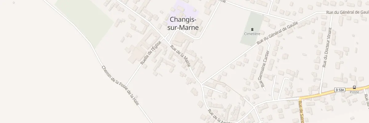 Plan du 57 Rue de la Mairie à Changis-sur-Marne