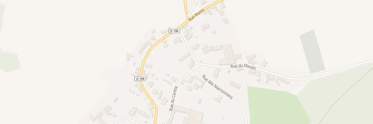 Plan du 3 Rue du Centre à Buire-Courcelles