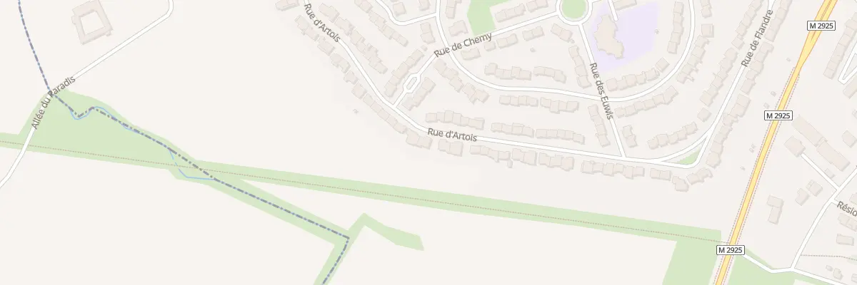 Plan du 98 Rue d’Artois à Seclin