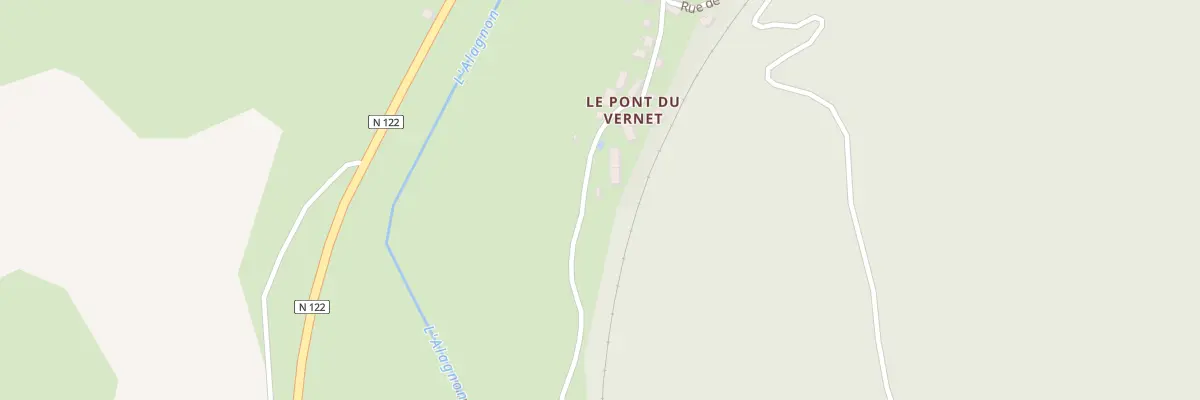 Plan du 5029 Pont du Vernet à Joursac
