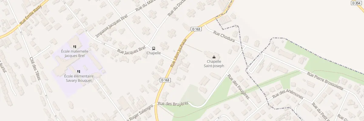 Plan du 35 Rue Léon Jouhaux à Oignies
