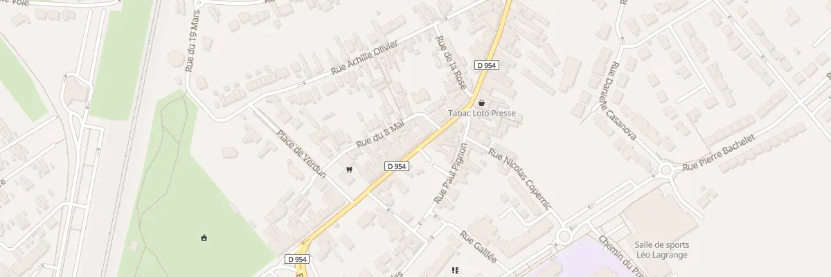 Plan du 47 Rue Cyprien Quinet à Libercourt