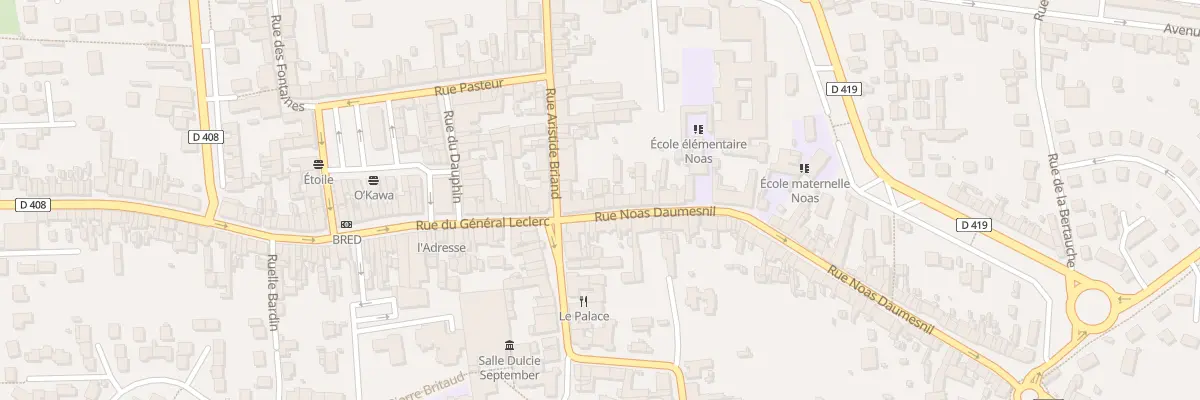 Plan du 1T Rue Noas Daumesnil à Nangis