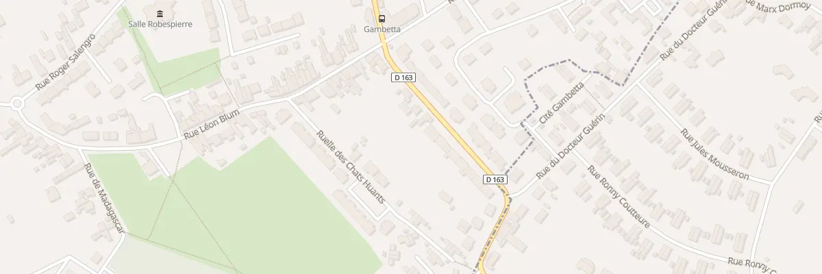 Plan du 84 Rue Léon Jouhaux à Oignies