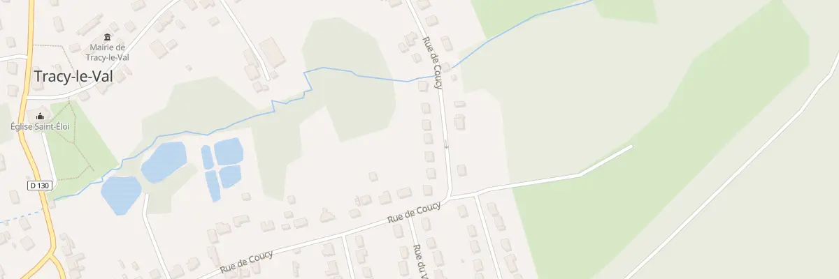 Plan du 503 Rue de Coucy à Tracy-le-Val