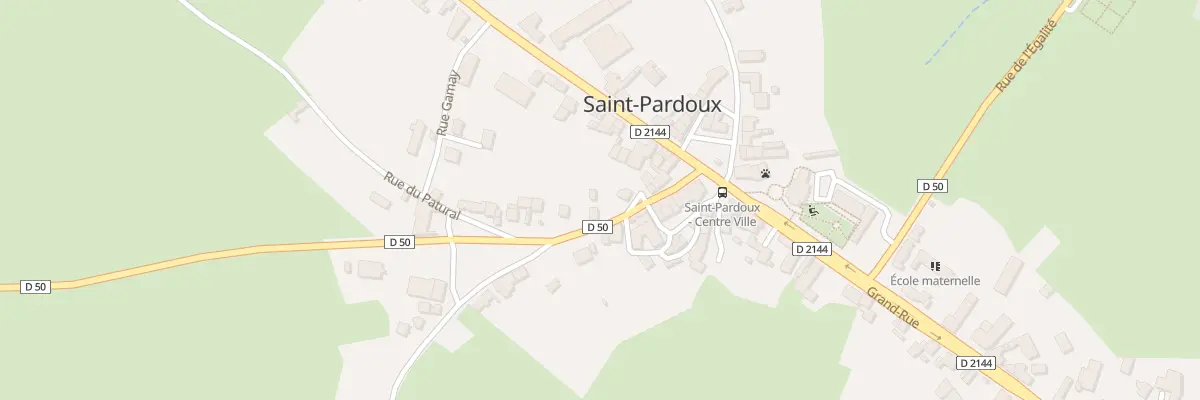 Plan du 8 Rte des Bois à Saint-Pardoux