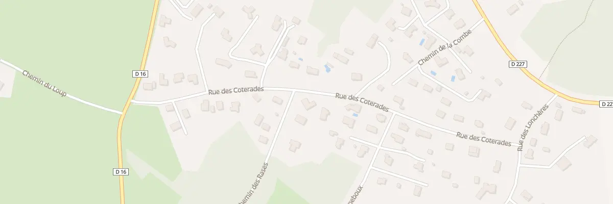 Plan du 10B Rue des Coterades - Palennes à Loubeyrat