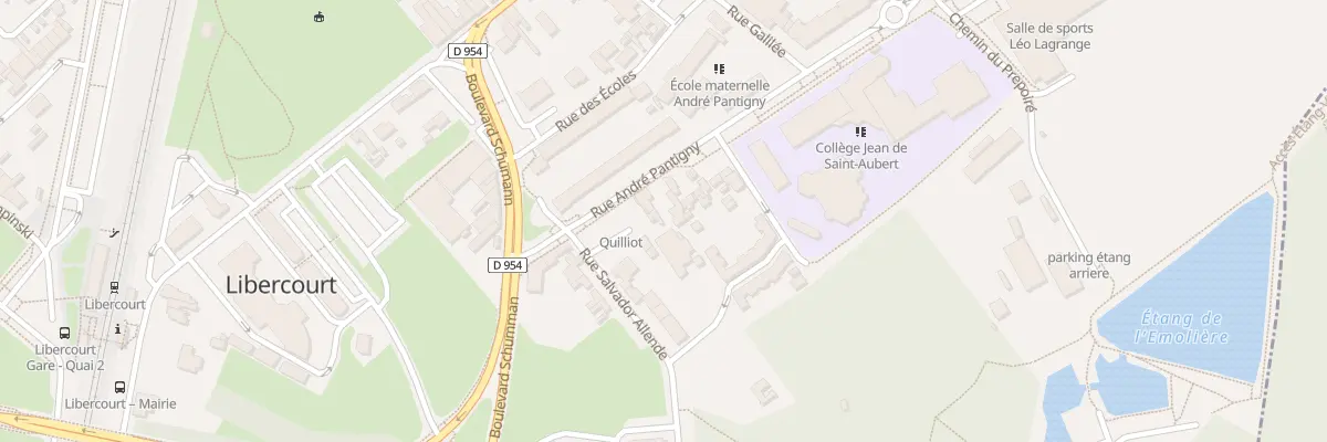 Plan du 4 Rue du Docteur Lordez à Libercourt